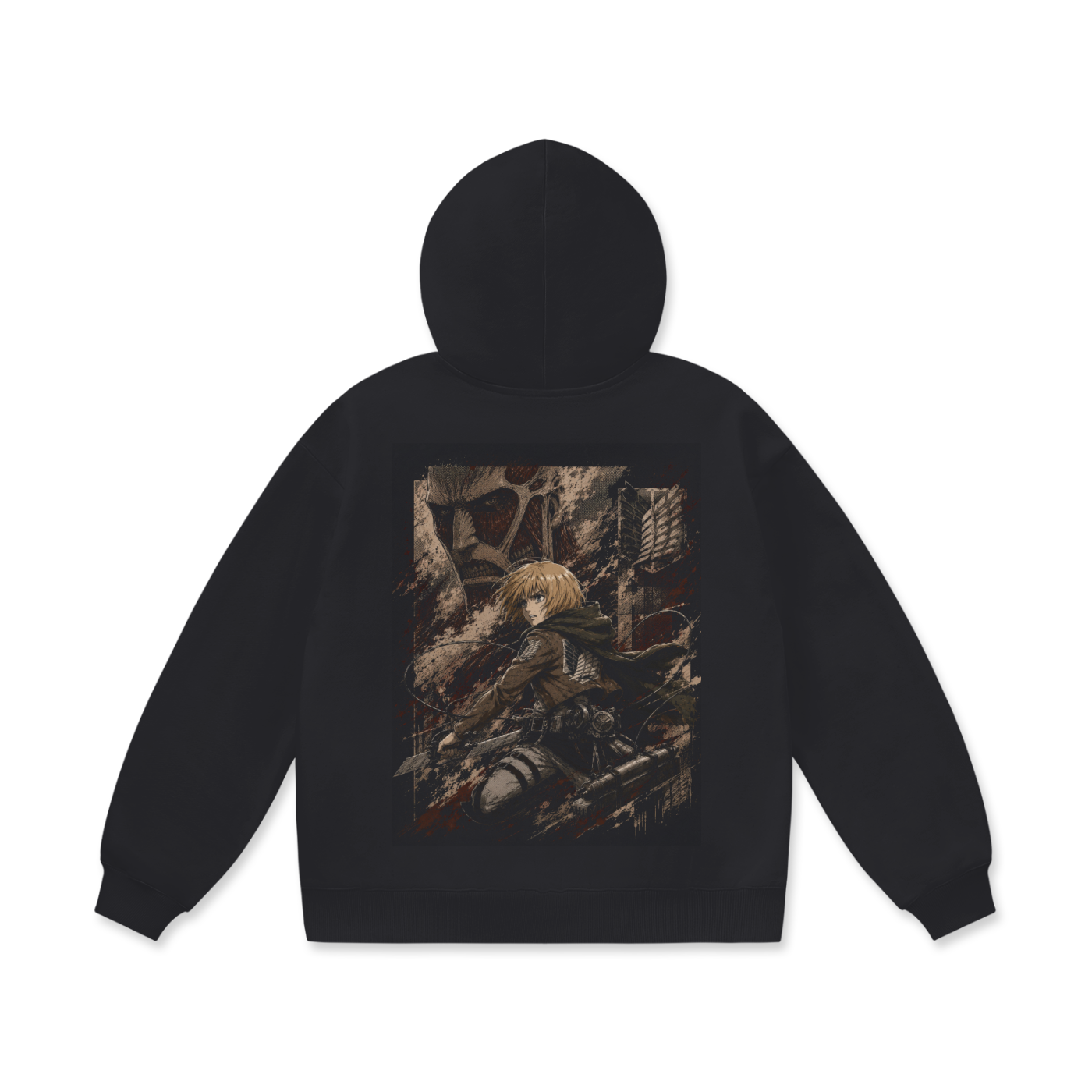 Hoodie,Oversized,Anime,AttackOnTitan,ArminArlert