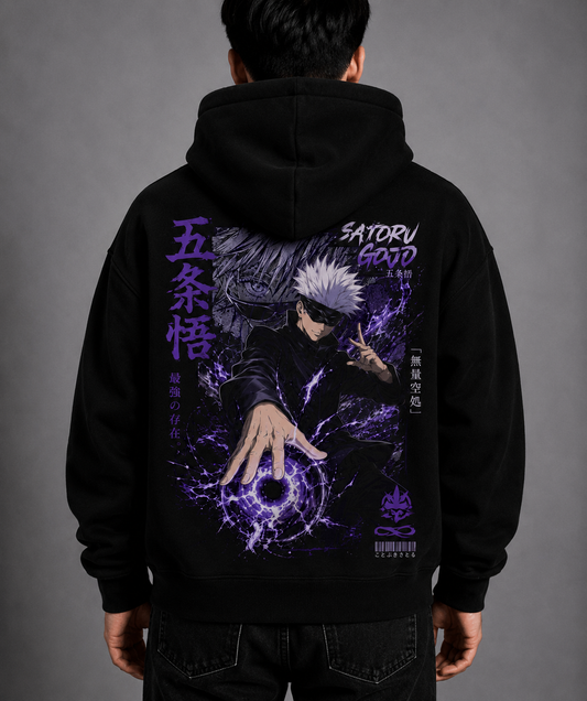 Hoodie,Oversized,Anime,JujutsuKaisen,SatoruGojo