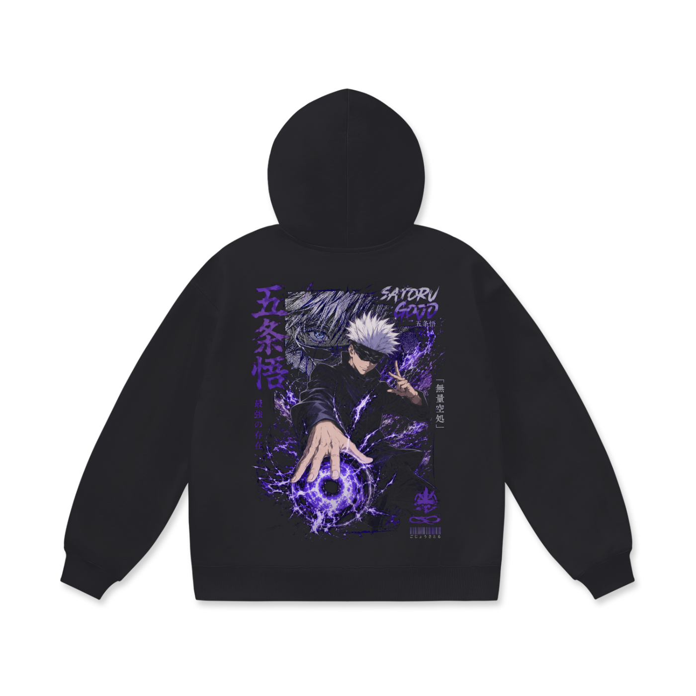 Hoodie,Oversized,Anime,JujutsuKaisen,SatoruGojo
