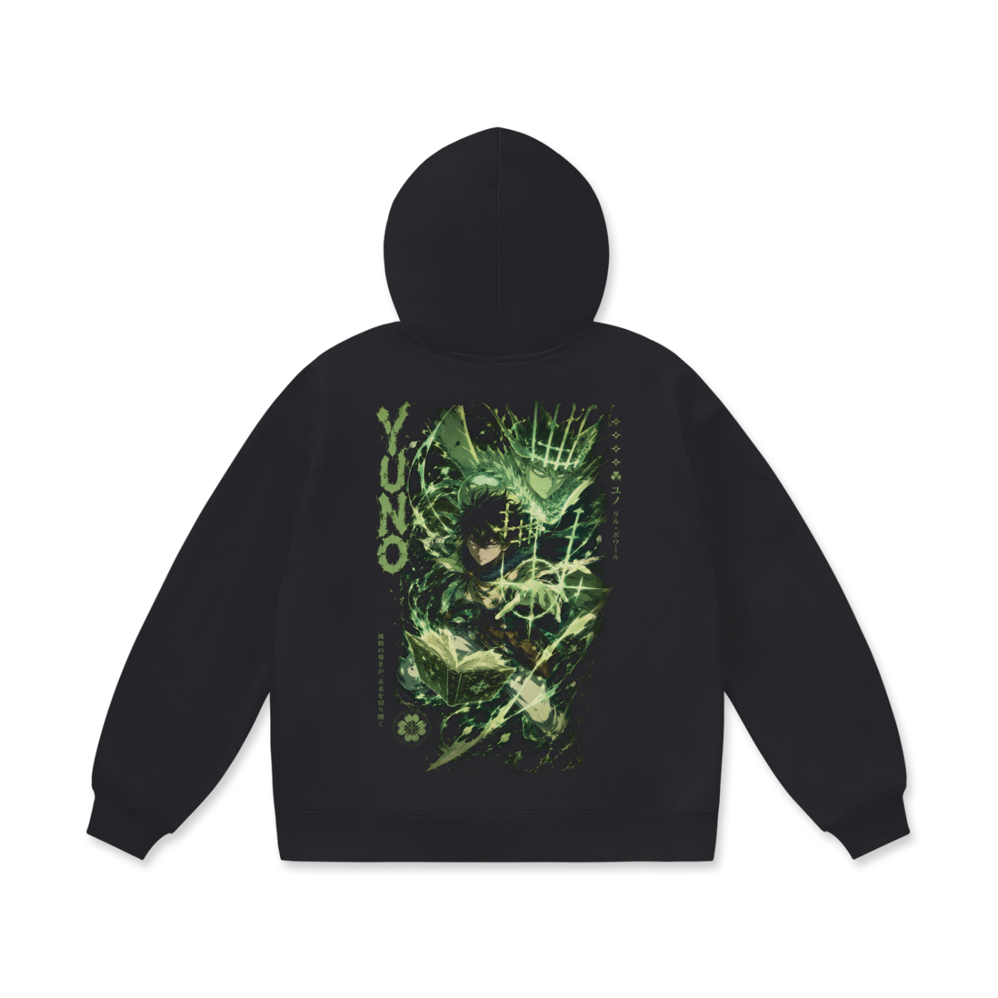 Hoodie,Oversized,Anime,BlackClover