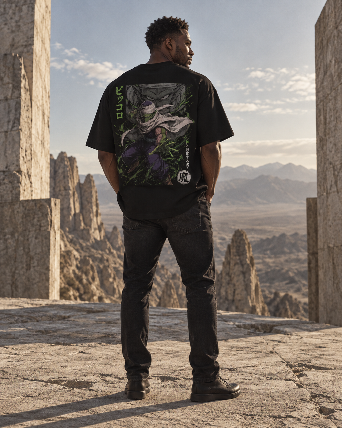 TShirt,Oversized,Anime,DragonBall,Piccolo