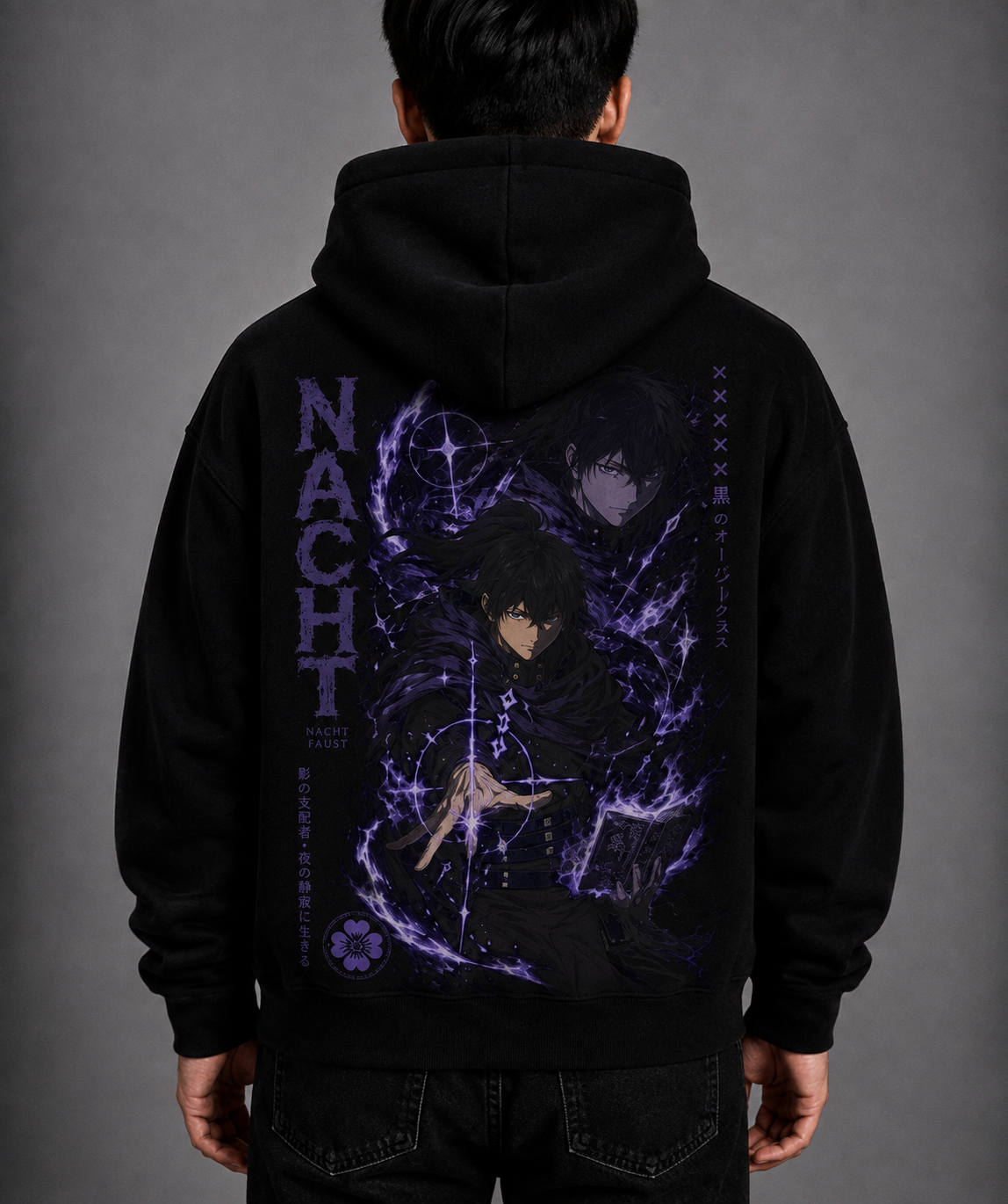 Hoodie,Oversized,Anime,BlackClover