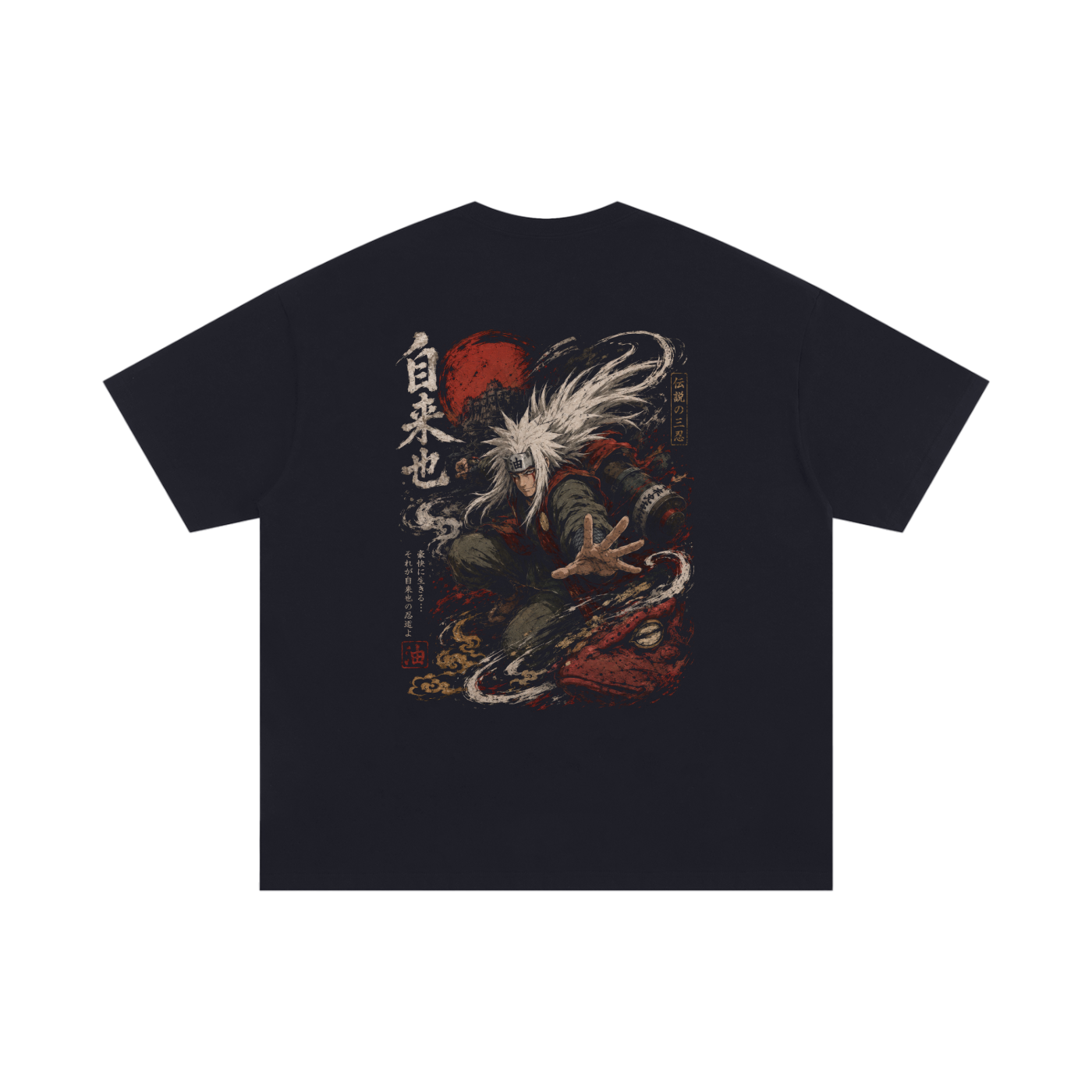 TShirt,Oversized,Anime,Naruto,JiraiyaSensei