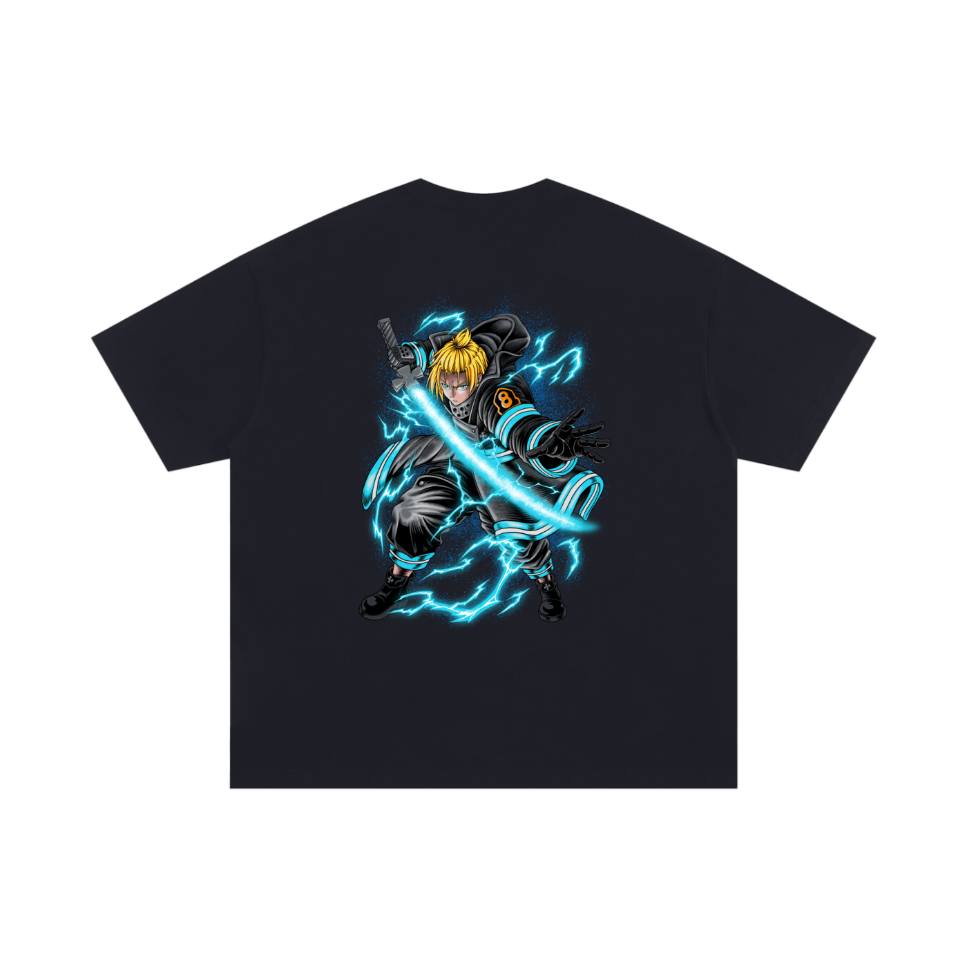 TShirt,Oversized,Anime,FireForce,ArthurBoyle