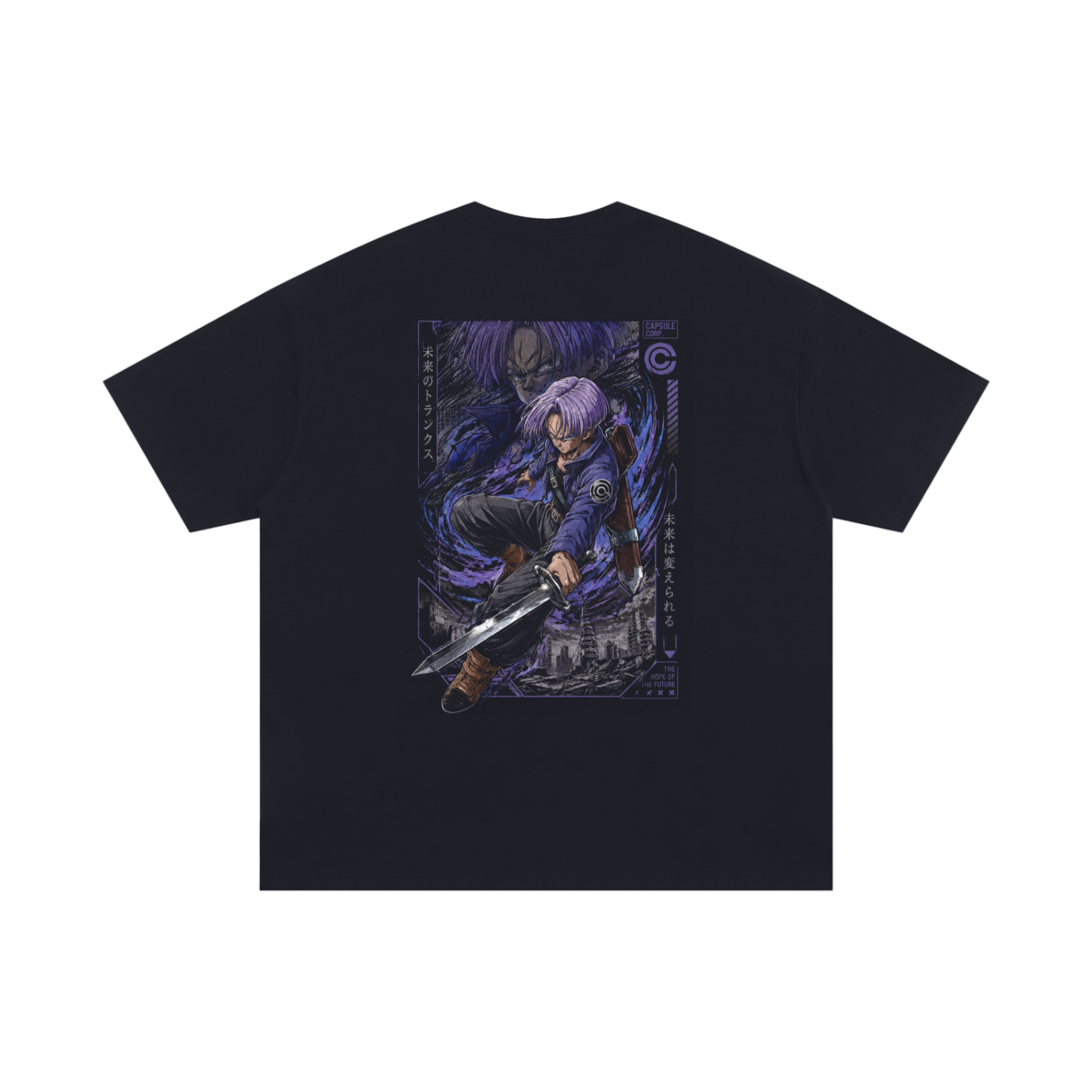 TShirt,Oversized,Anime,DragonBall,FutureTrunks