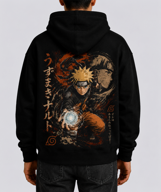 Hoodie,Oversized,Anime,Naruto,NarutoUzumaki