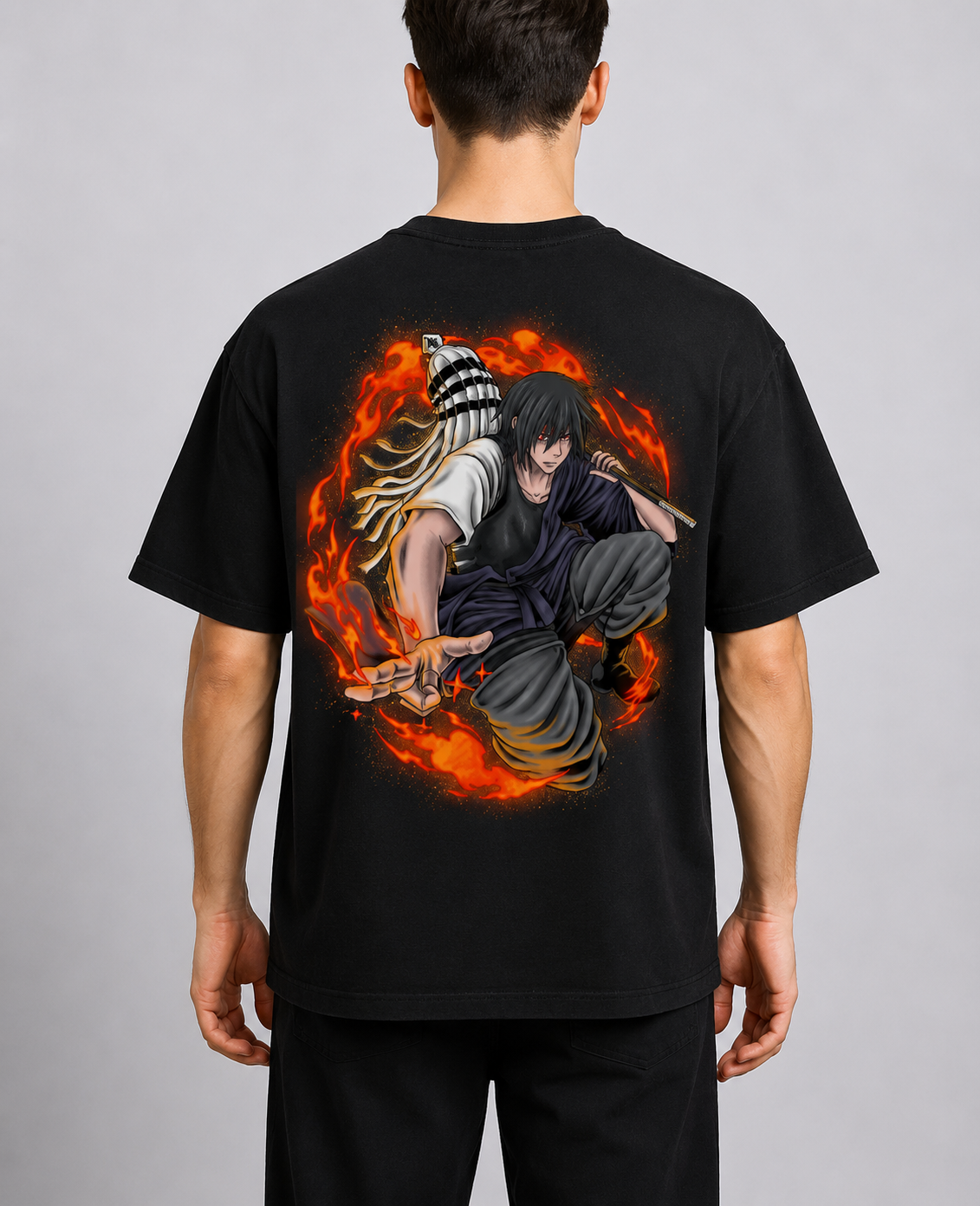 TShirt,Oversized,Anime,FireForce,BenimaruShinmon