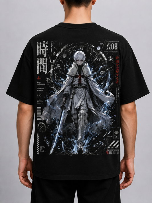 TShirt,Oversized,Anime,FireForce,ShoKusakabe