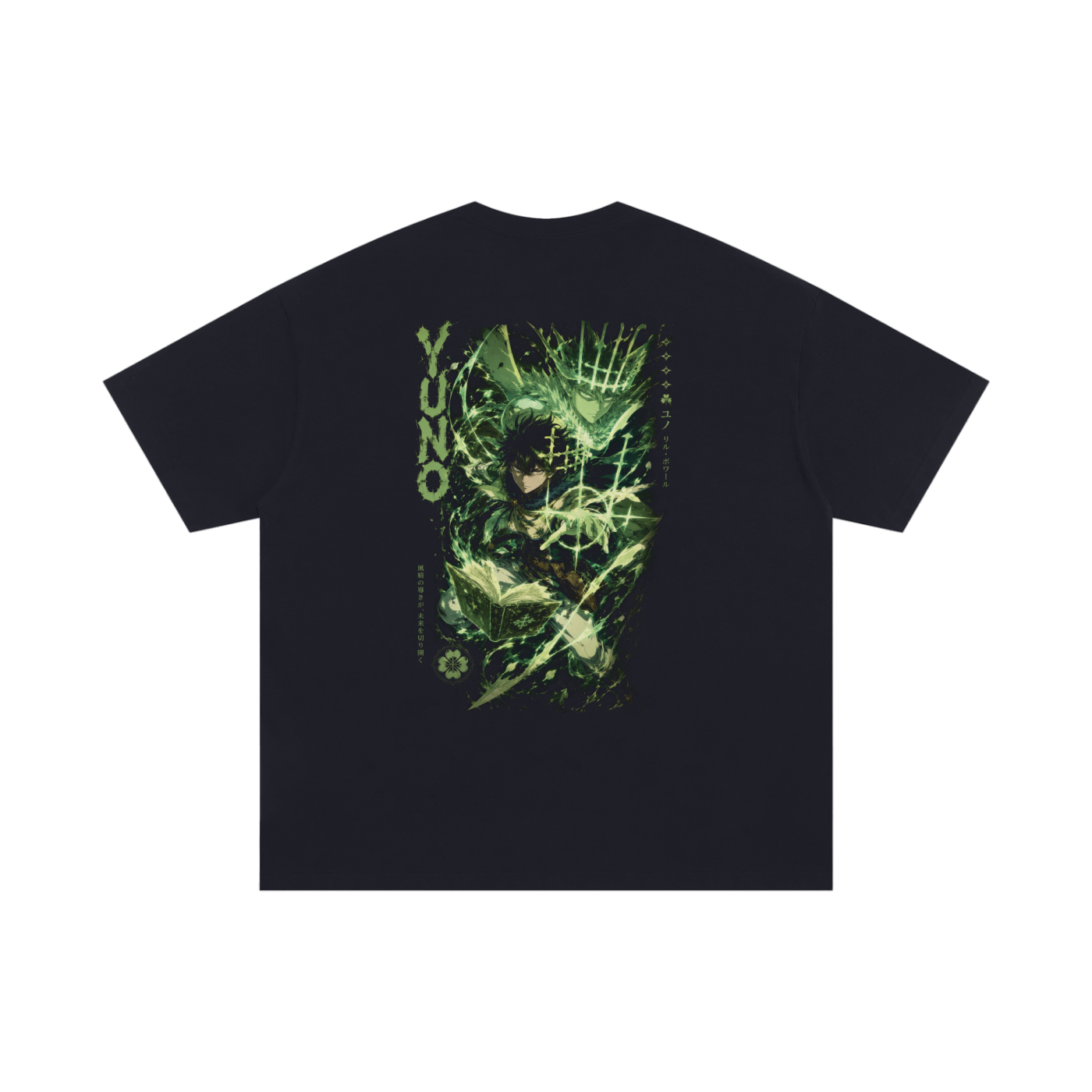 TShirt,Oversized,Anime,BlackClover
