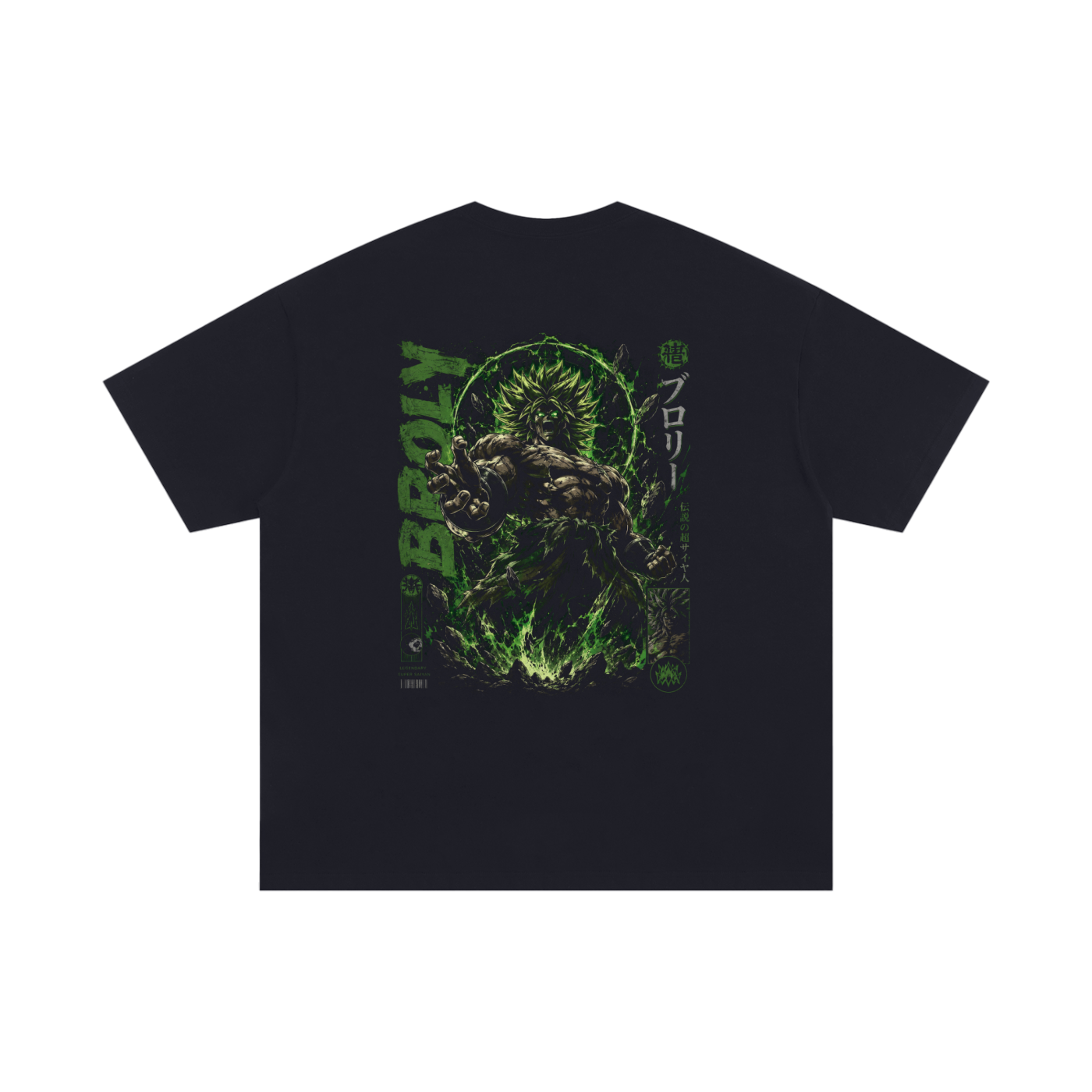 TShirt,Oversized,Anime,DragonBall,Broly