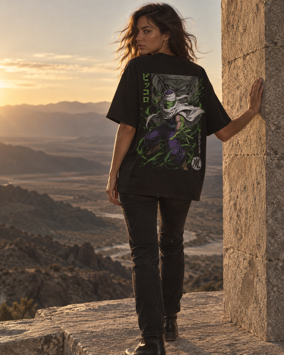 TShirt,Oversized,Anime,DragonBall,Piccolo