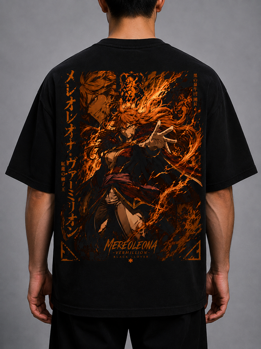 TShirt,Oversized,Anime,BlackClover