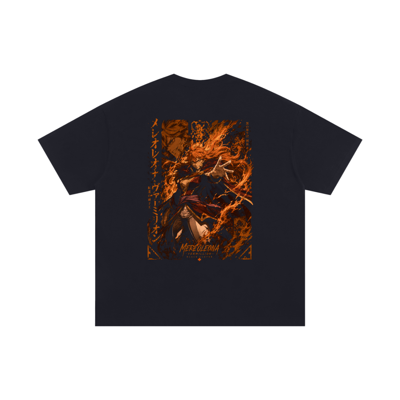 TShirt,Oversized,Anime,BlackClover