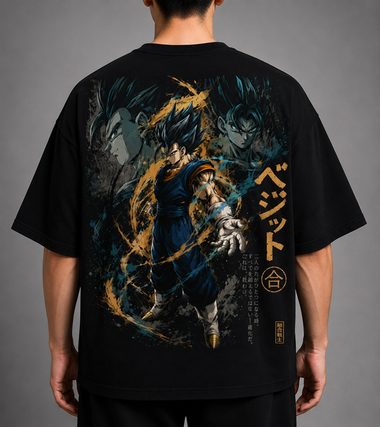 TShirt,Oversized,Anime,DragonBall,Vegito