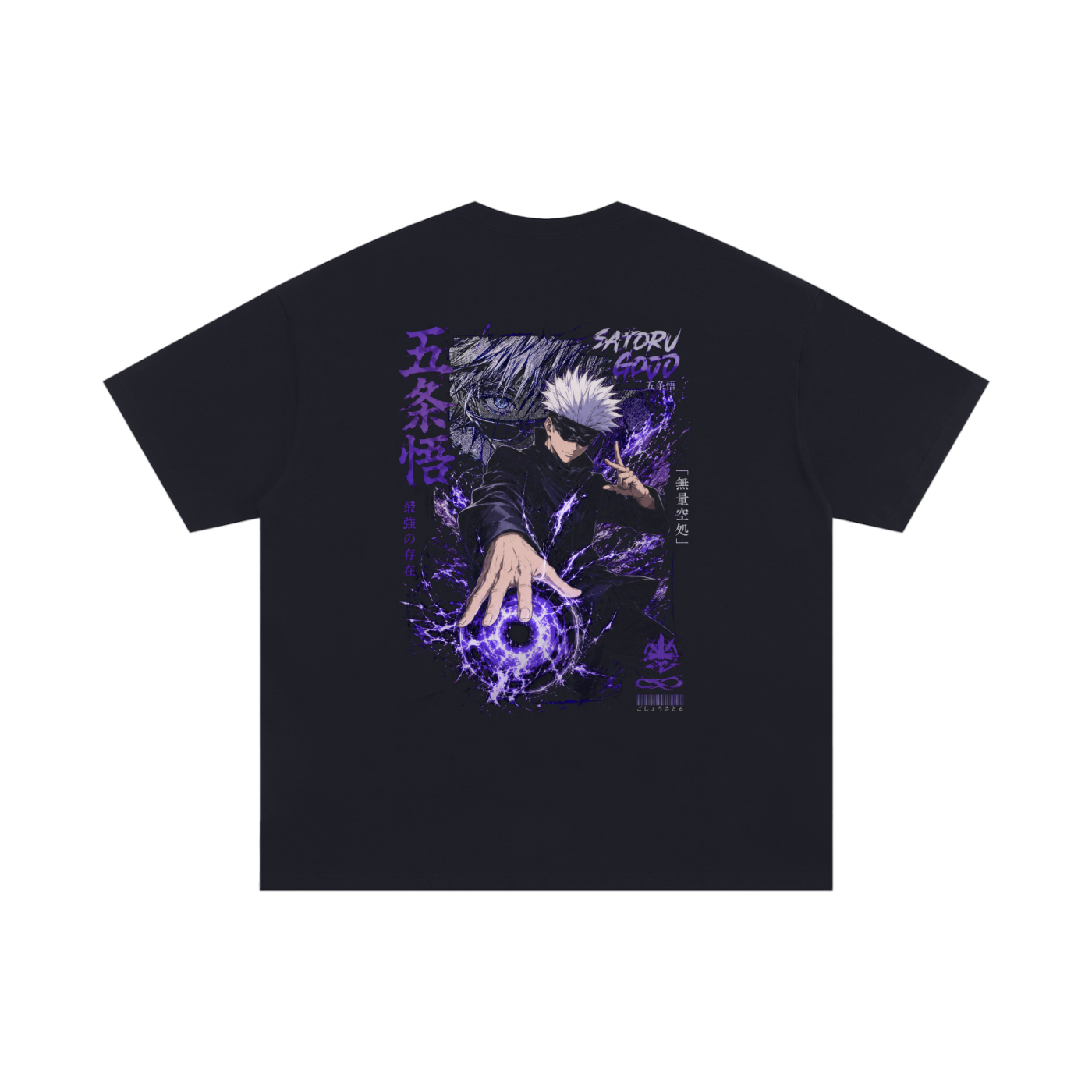 TShirt,Oversized,Anime,JujutsuKaisen,SatoruGojo