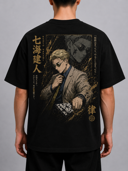 TShirt,Oversized,Anime,JujutsuKaisen,KentoNanami