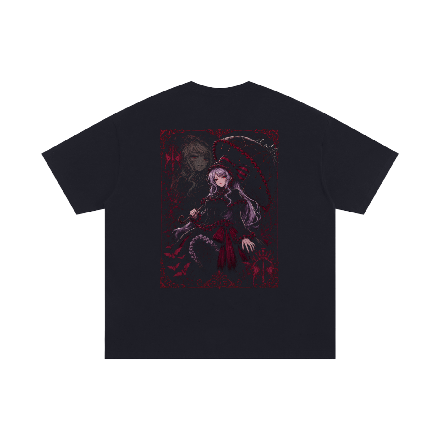 TShirt,Oversized,Anime,Overlord,Shalltear