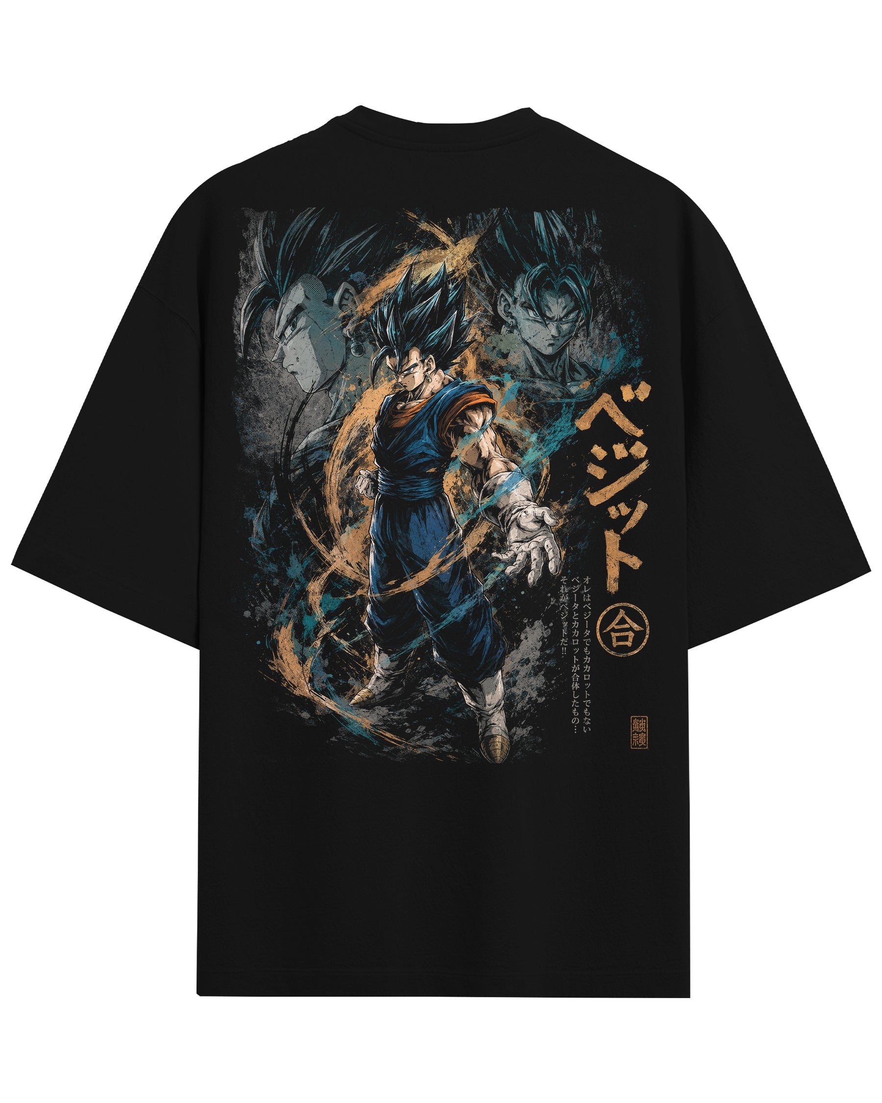 TShirt,Oversized,Anime,DragonBall,Vegito
