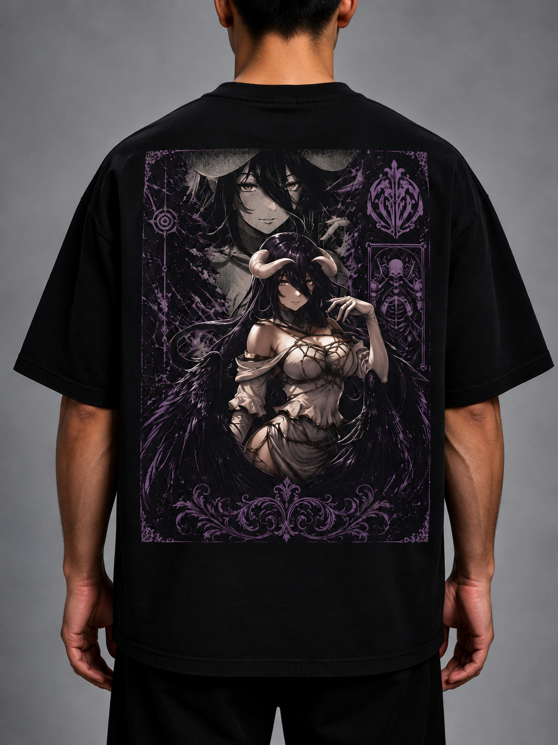 TShirt,Oversized,Anime,Overlord,Albedo