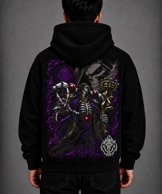 Hoodie,Oversized,Anime,Overlord,AinzOoalGown