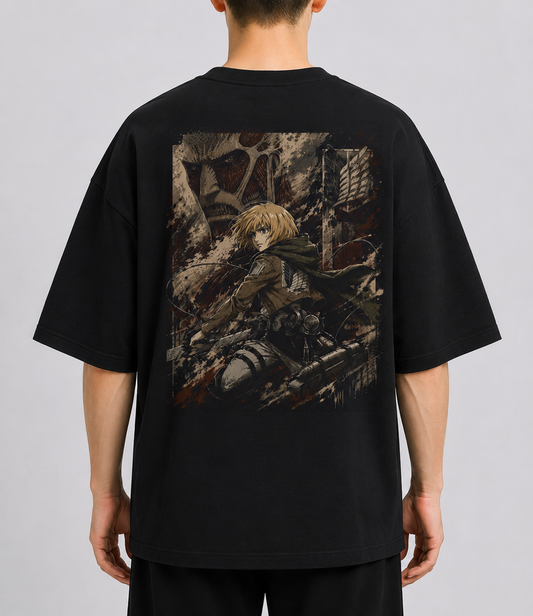 TShirt,Oversized,Anime,AttackOnTitan,ArminArlert