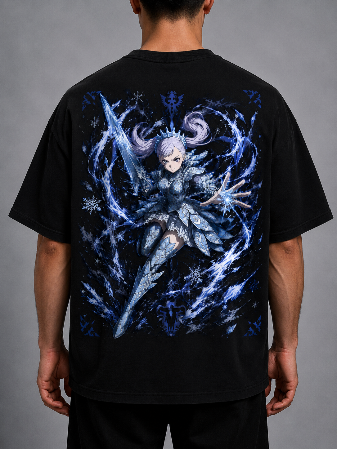 TShirt,Oversized,Anime,BlackClover
