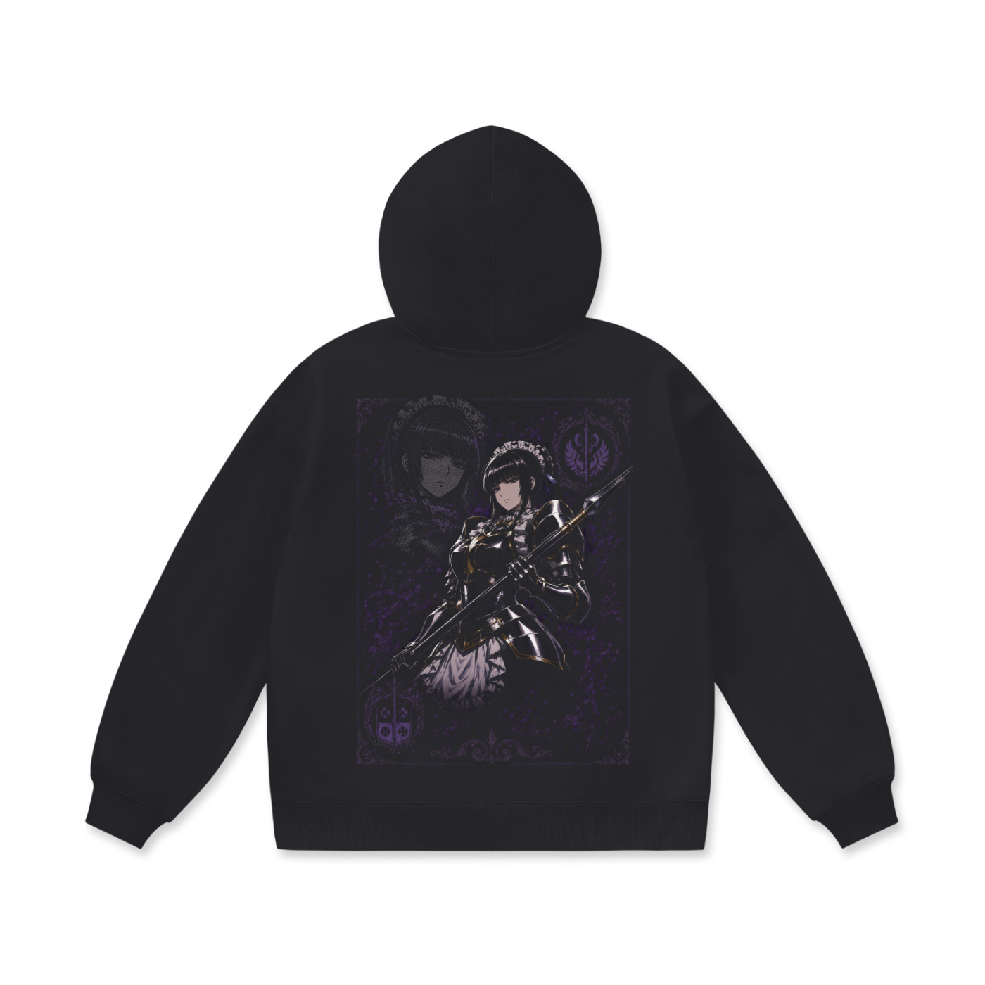 Hoodie,Oversized,Anime,Overlord,NarberalGamma