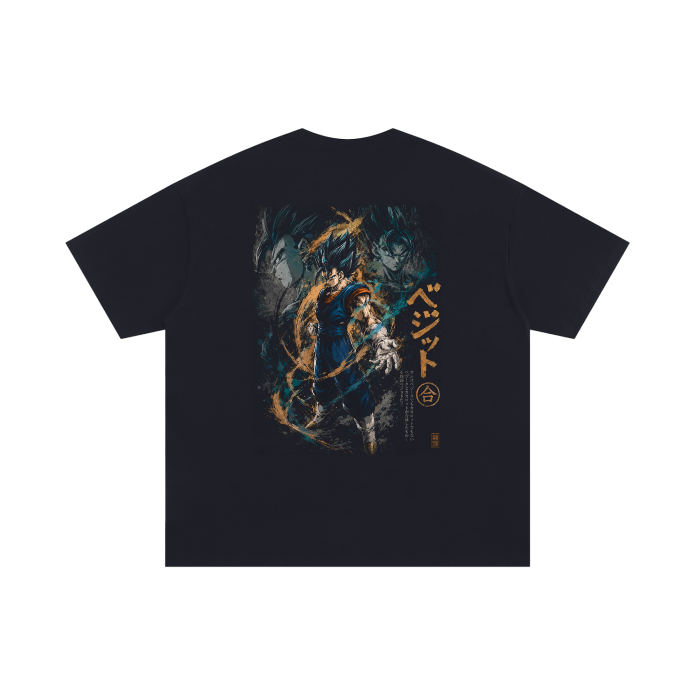 TShirt,Oversized,Anime,DragonBall,Vegito