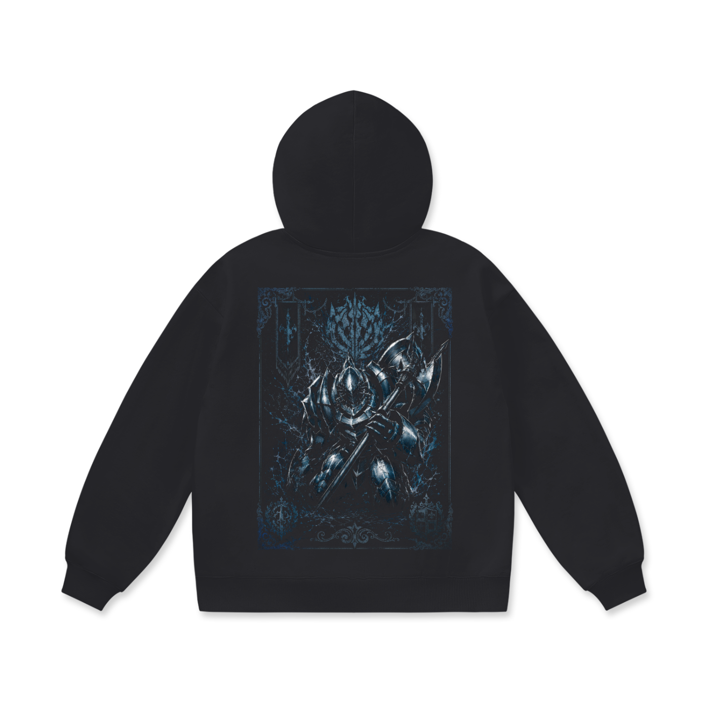 Hoodie,Oversized,Anime,Overlord,Coccytus