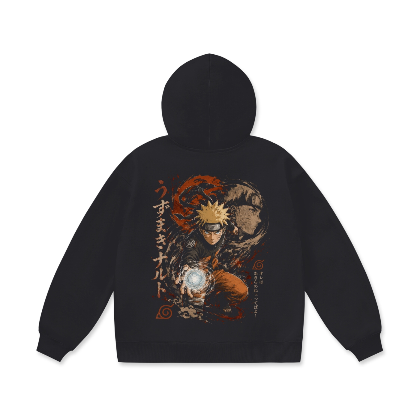 Hoodie,Oversized,Anime,Naruto,NarutoUzumaki